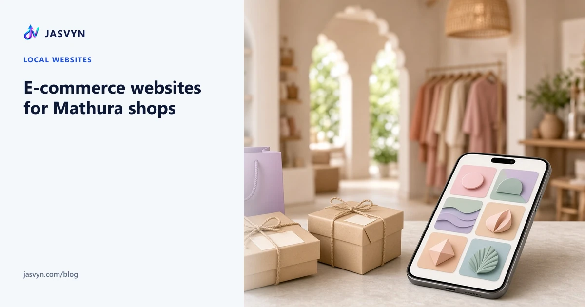 Mathura shop website choice: WhatsApp catalogue versus a cart when you have SKUs